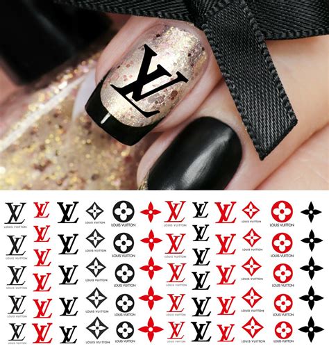 louis vuitton nail transfers.